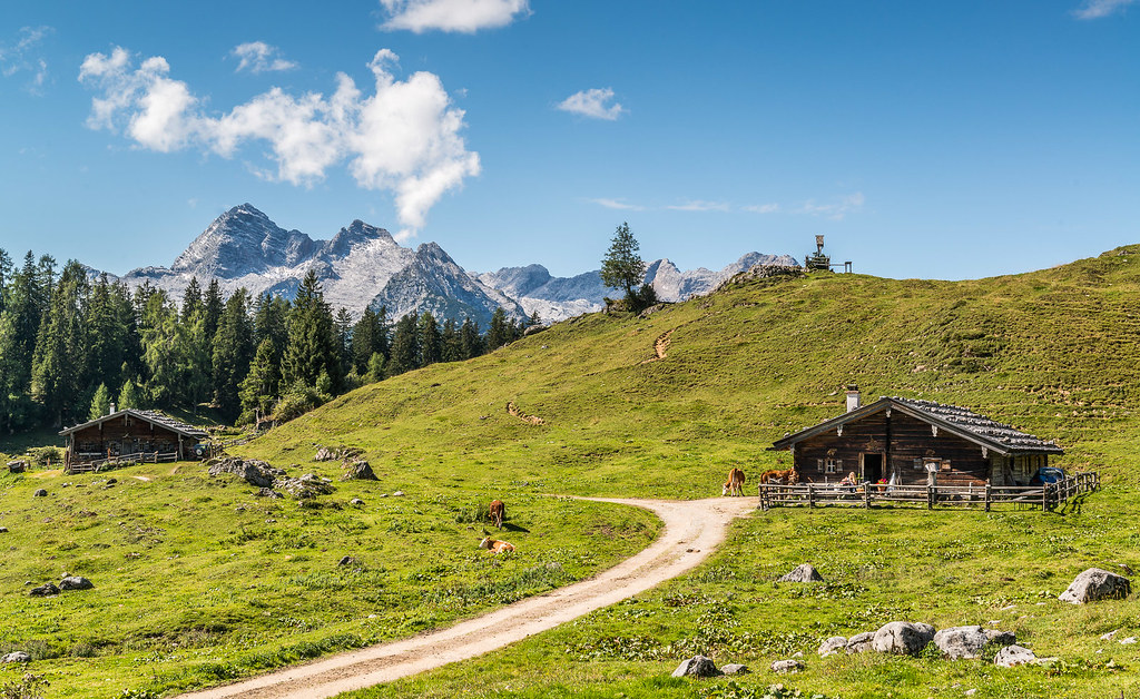 Kallbrunnalm im Naturpark Weißbach