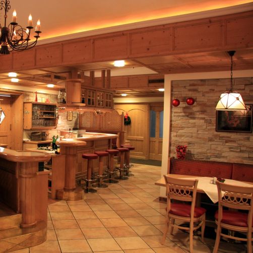 Gemütliche Stube im Gasthof Hochmoos