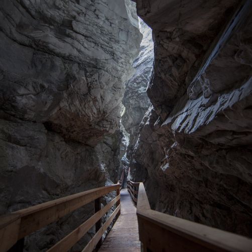 Steg in der Vorderkaserklamm